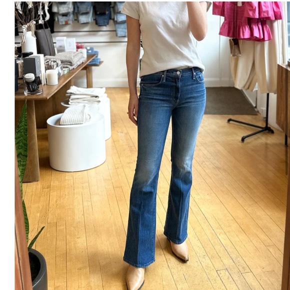 NWT Mother Superior The Weekender Jeans It's A Small World Size 26 - Picture 4 of 9